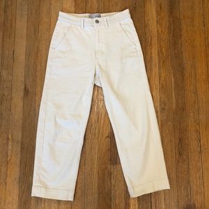 Everlane Straight Leg Crop Sandstone Size 4 Short